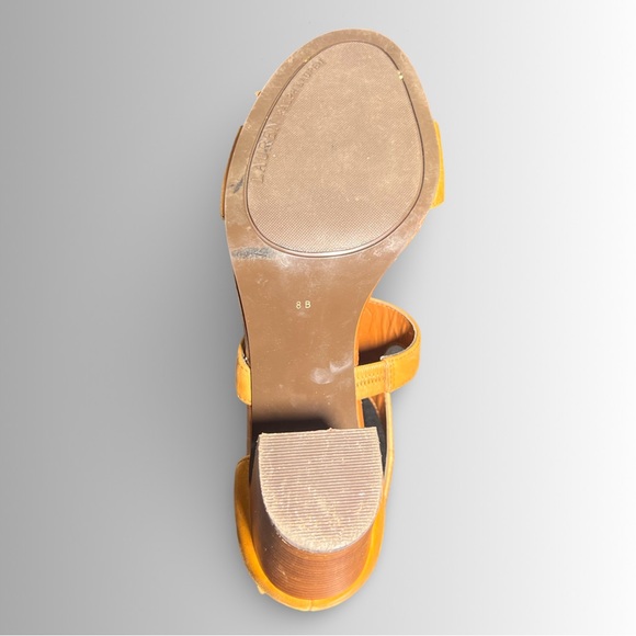 Lauren Ralph Lauren Tahira Leather Block Heel Sandal, Strappy, Size 8 - Picture 6 of 8